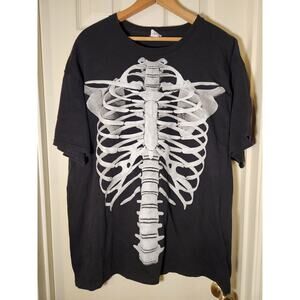 Vintage Rib Cage Skeleton Delta T-Shirt